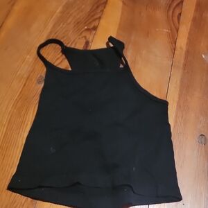 Black Sleeveless Top